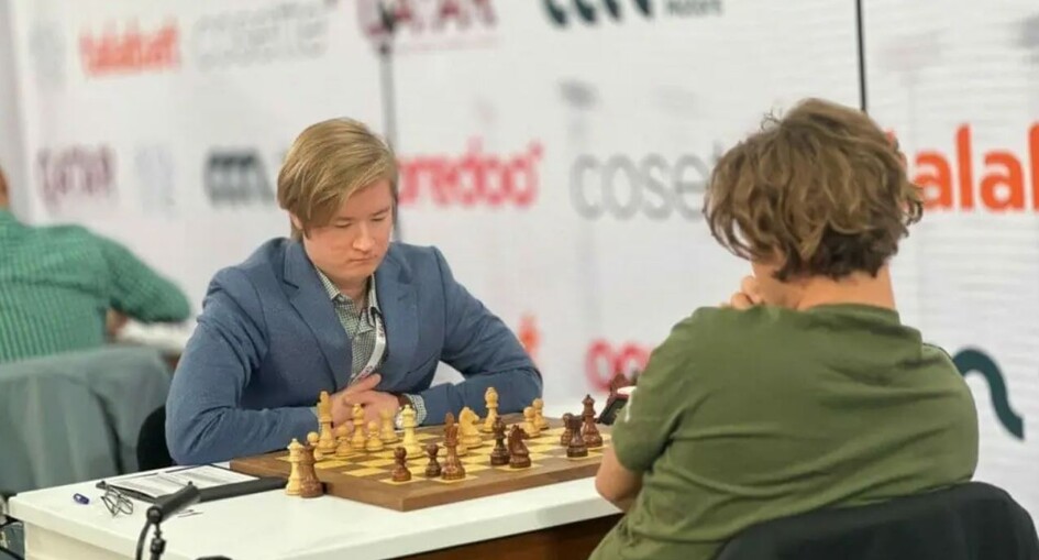 Exhibición del ruso Fedoseev en el torneo de 'Blitz' del Open